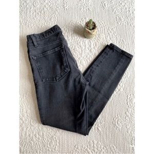 LOFT Women’s Black Mid-Rise Skinny Leggings Jeans Size 27